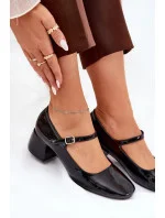 Dámské lodičky na podpatku Černá  Paris model 21156722 - Inello