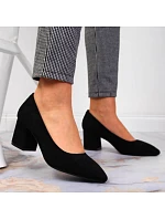 Dámské lodičky model 22097964 černé Sergio Leone - SWEET SHOES