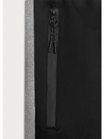 Čierne pánske športové kraťasy (8K281-3) Čierne pánske športové kraťasy (8K281-3)