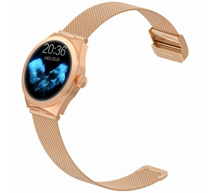 Inteligentné hodinky Gravity Pink Gold GT25-1 Inteligentné hodinky Gravity Pink Gold GT25-1