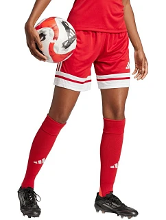 Dámske červené šortky adidas Squadra 25 JJ0011 women
