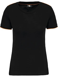 Dámské pracovní tričko "DaytoDay" 20. black/orange model 22432004 - WK