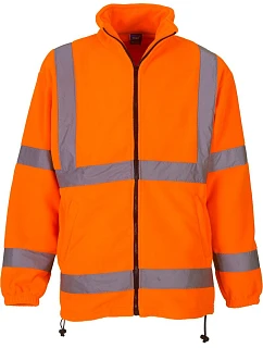 08 HiVis Fleecová Bunda hi vis orange model 22501917 - Yoko