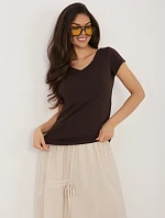 Blúzka RV BZ A1267.08 tmavohnedá