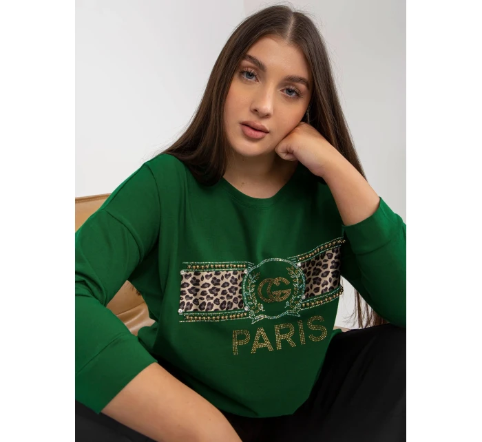 Halenka VI BZ model 17913896 tmavě zelená - FPrice Halenka VI BZ model 17913896 tmavě zelená - FPrice