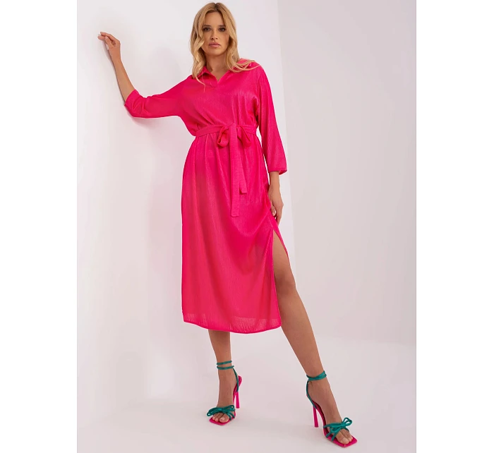 Dámské šaty LK SK model 22097968 tmavě růžové Lakerta - FPrice