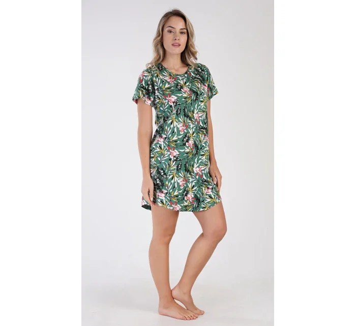 Dámska nočná košeľa s krátkym rukávom Michaela Dámska nočná košeľa s krátkym rukávom Michaela