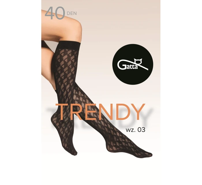 Gatta Trendy ponožky wz.03 40 den Gatta Trendy ponožky wz.03 40 den