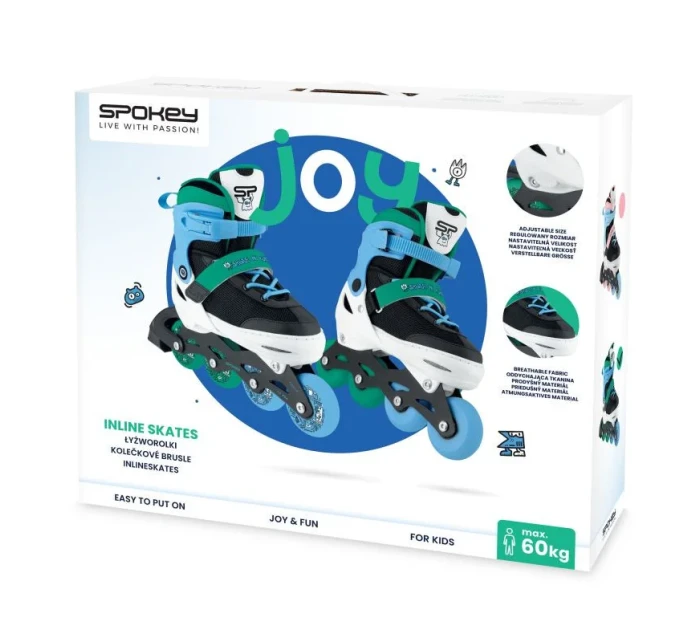 Kolieskové korčule Spokey Joy Jr SPK-942275 r. 27-30