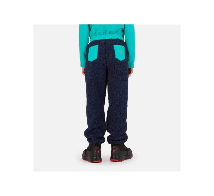 ROSSIGNOL Juniorské flísové nohavice námornícka modrá