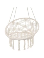 Závesná sedačka HAMMAK HOLIDAY SEAT 80x60cm WHITE NEW STYLE