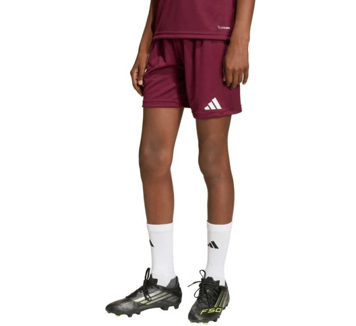 Detské šortky adidas Entrada 26 burgundy JZ6527