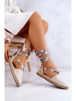 Dámské vázané espadrilky Big Star model 21577575 Béžová - Big Star Shoes