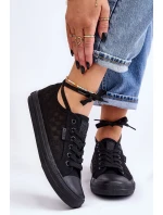 Klasyczne Niskie Trampki Big Star LL274072 Czarne