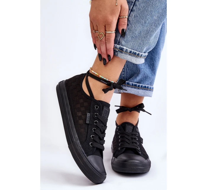 Klasyczne Niskie Trampki Big Star LL274072 Czarne