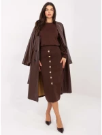 Jumper PM SW YIS1077.83 hnedý Jumper PM SW YIS1077.83 hnedý