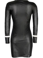 Šaty V-10959 čierne - Axami