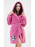 Dámský župan krátký s kapucí Panda Dámský župan krátký s kapucí Panda
