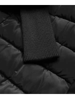 Černá dámská bunda s stahovacími lemy model 21402434 - MINORITY