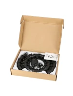 HMS HHW01 obruč s výstupkami a závažiami čierna HMS HHW01 obruč s výstupkami a závažiami čierna