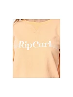 Mikina RIP CURL Re-Entry Crew - jasne oranžová