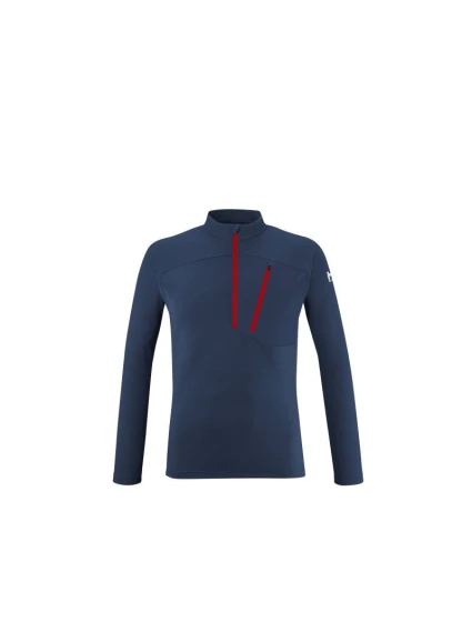 M model 21448899 Zip Ls Tričko námořnická modrá - Millet M model 21448899 Zip Ls Tričko námořnická modrá - Millet