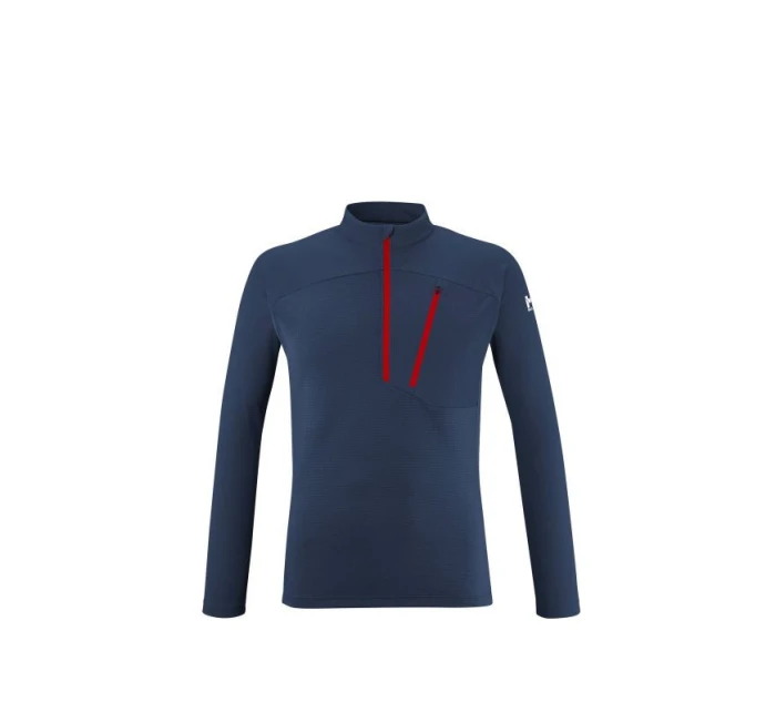 M model 21448899 Zip Ls Tričko námořnická modrá - Millet M model 21448899 Zip Ls Tričko námořnická modrá - Millet