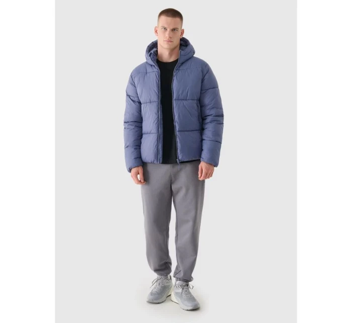 Pánska zimná páperová bunda so syntetickou podšívkou 4F 4FWAW24TDJAM480-32S pánska Pánska zimná páperová bunda so syntetickou podšívkou 4F 4FWAW24TDJAM480-32S pánska