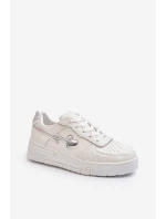 Dámské tenisky na platformě bílé model 21653076 - Boto