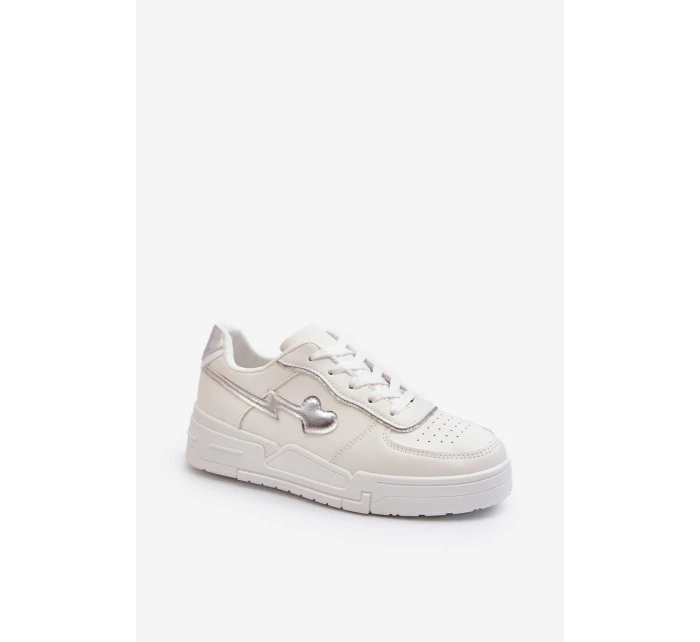 Dámské tenisky na platformě bílé model 21653076 - Boto