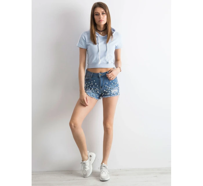 JMP SN PM5519 šortky.13P modrá