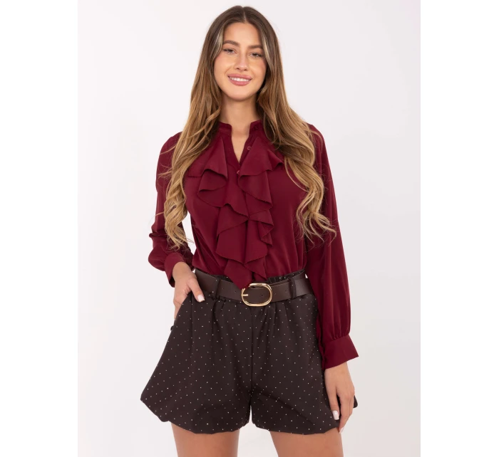 Szorty MI SN model 21480341 ciemny brązowy - FPrice