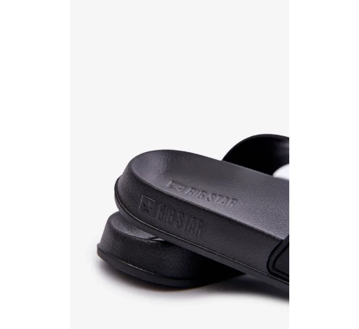 Pánske papuče s logom Big Star Black