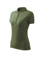 Pique Polo Free polokošile dámská khaki Pique Polo Free polokošile dámská khaki
