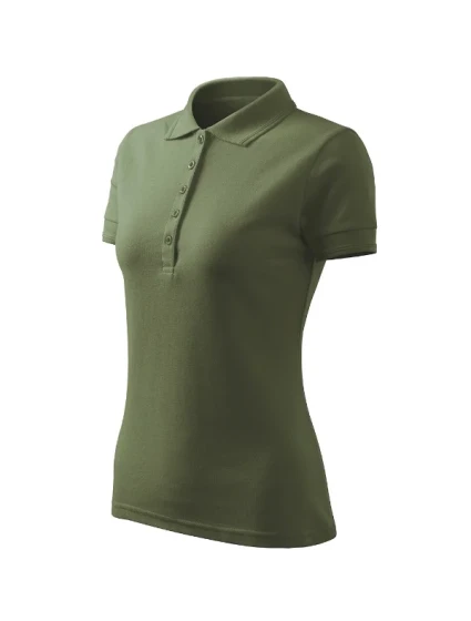 Pique Polo Free polokošile dámská khaki Pique Polo Free polokošile dámská khaki