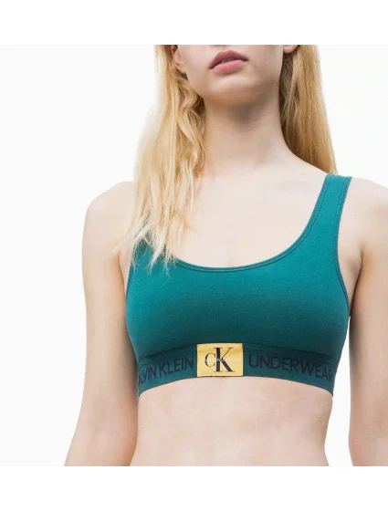 Sportovní podprsenka model 7784546 zelená - Calvin Klein