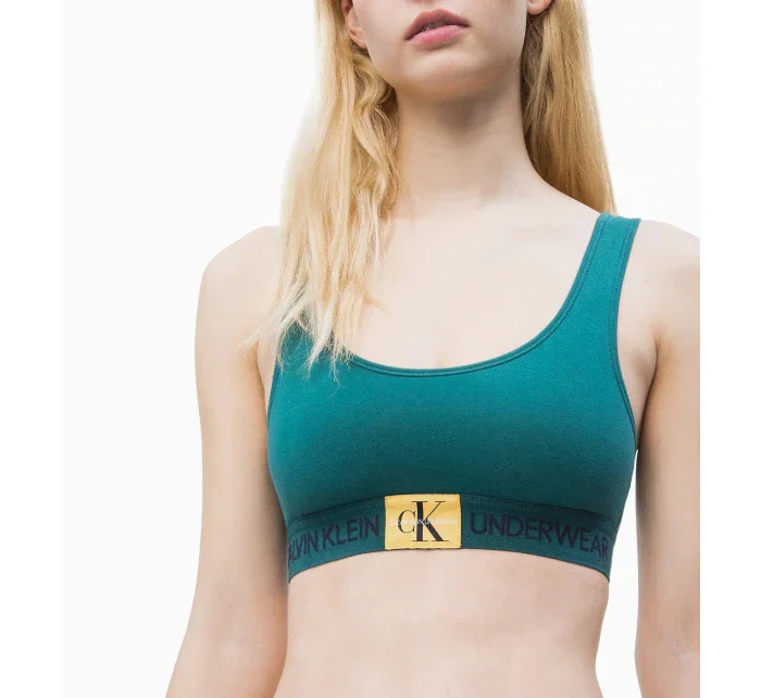Sportovní podprsenka model 7784546 zelená - Calvin Klein