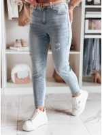 Dámské džínové kalhoty mom fit blue Dstreet model 21985549 - FashionStreet Dámské džínové kalhoty mom fit blue Dstreet model 21985549 - FashionStreet