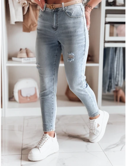 Dámské džínové kalhoty mom fit blue Dstreet model 21985549 - FashionStreet Dámské džínové kalhoty mom fit blue Dstreet model 21985549 - FashionStreet