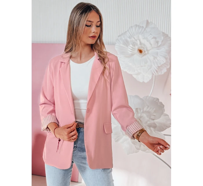 Dámska nadrozmerná bunda RESIDAL pink FashionStreet PY0123