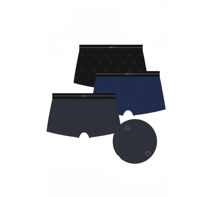 model 21143028 pánské boxerky M3XL - Redo