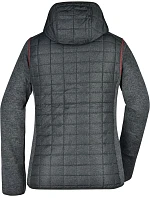 JN Dámská pletená hybridní bunda 02.0 grey melange/anthracite melange model 22528889 - Daiber JN Dámská pletená hybridní bunda 02.0 grey melange/anthracite melange model 22528889 - Daiber