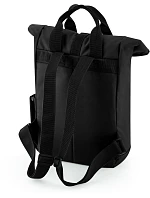 BG Mini batoh s dvojitým 52. black model 22480704 - BagBase BG Mini batoh s dvojitým 52. black model 22480704 - BagBase