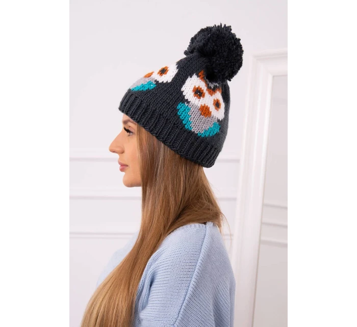 Dámská čepice  navy blue model 18751617 - K-Fashion