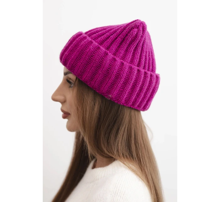 Čepice s rolováním Magda K293 camel Čepice s rolováním Magda K293 camel