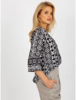 Dámská halenka model 18132626 černá - FPrice