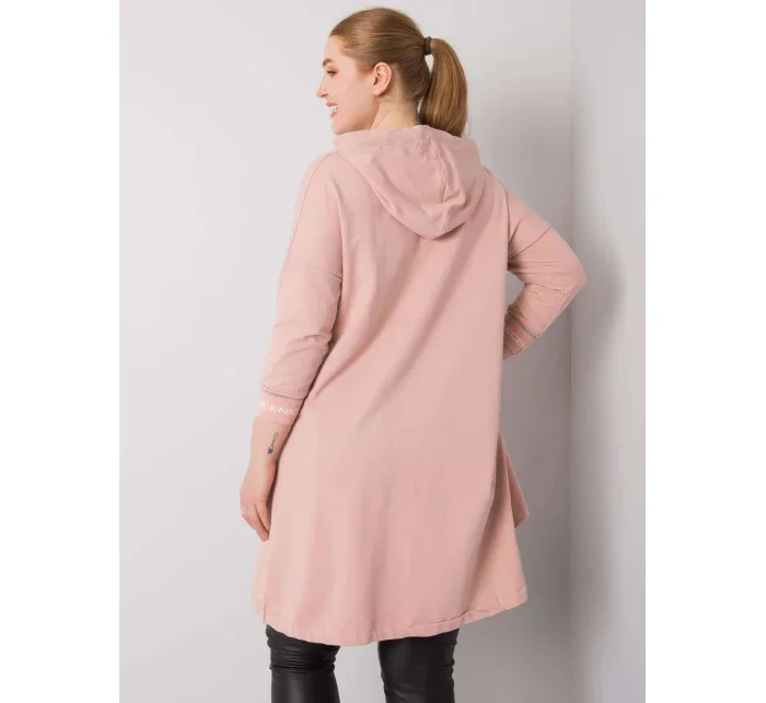 Dámska mikina RV BL 6849.63P svetlo ružová