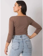 Blúzka RV BZ 7316.06X hnedá
