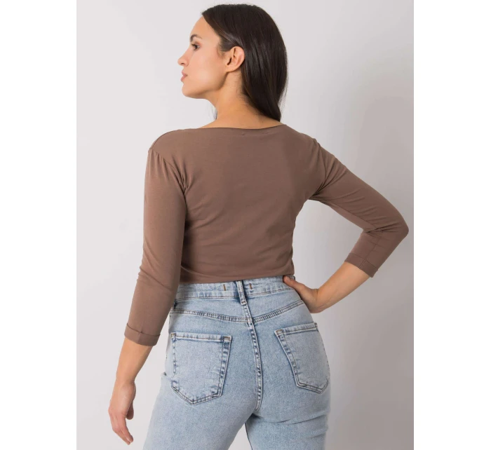 Blúzka RV BZ 7316.06X hnedá