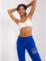 Spodnie dresowe RV DR model 19381426 kobaltowy - FPrice Spodnie dresowe RV DR model 19381426 kobaltowy - FPrice